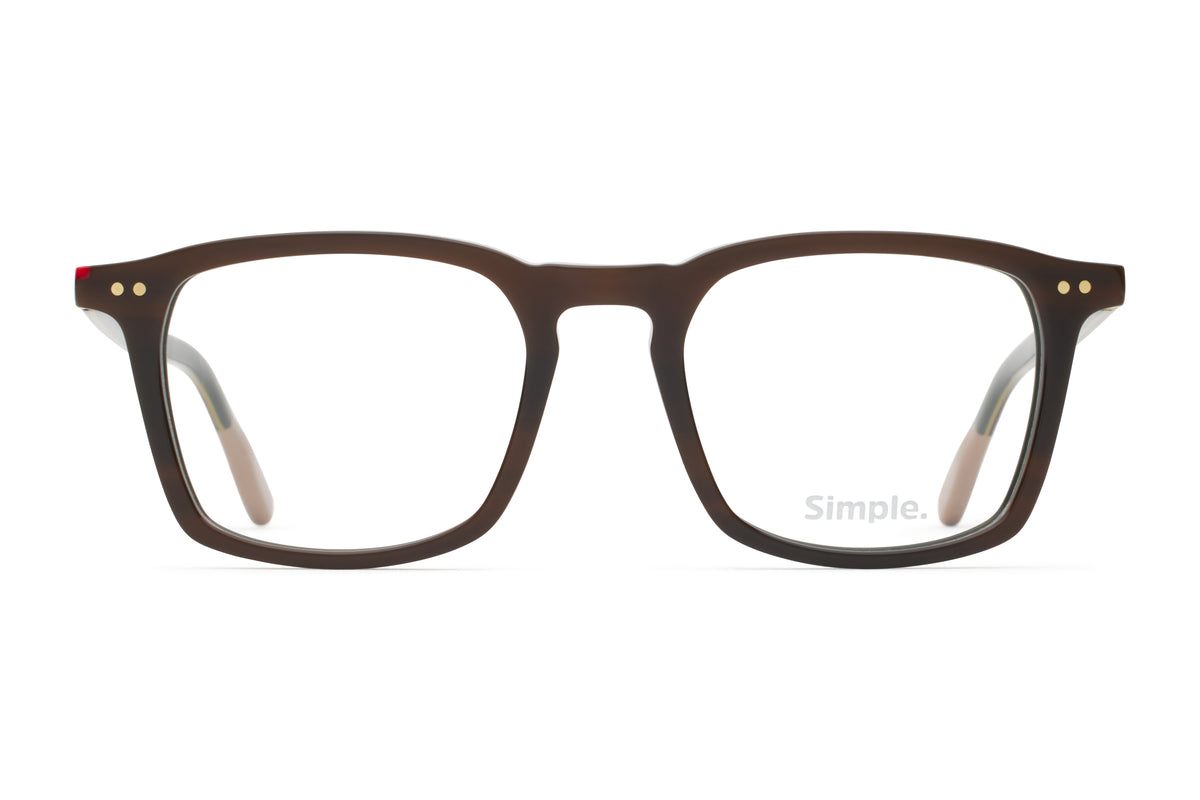 BROOKLYN 003 WALNUT – Simple Eyewear